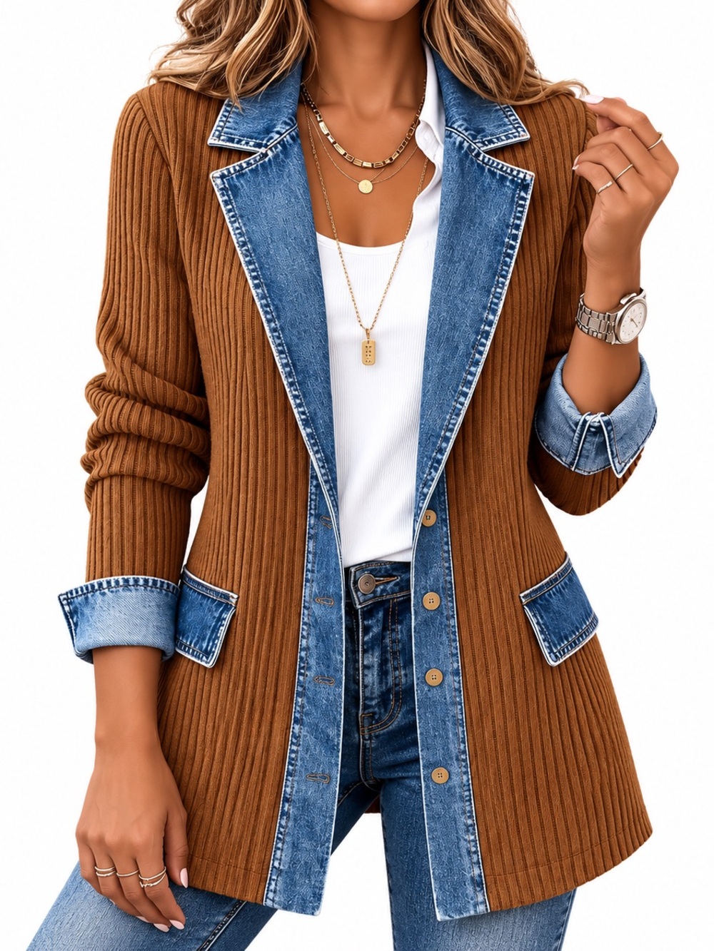 Woman” Blazer